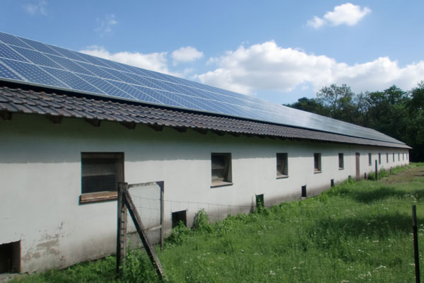 Solaranlage Bauernhof